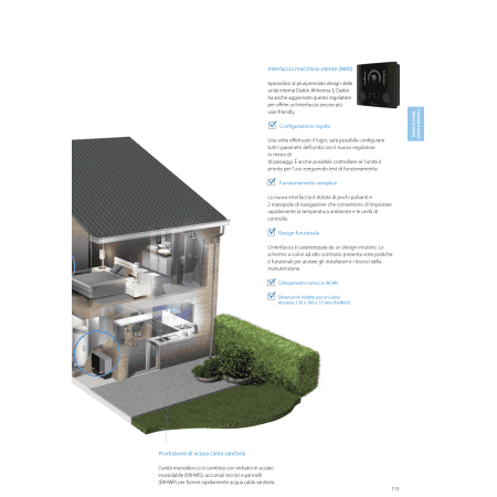 pompa di calore daikin altherma 3m ebla 14 kw ebla14dv3 monoblocco aria acqua con modulo idronico in r32 a